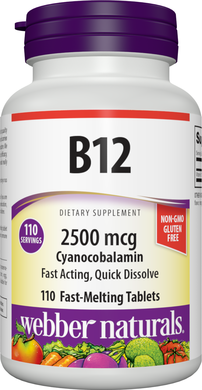 B12 Cyanocobalamin | Webber Naturals US