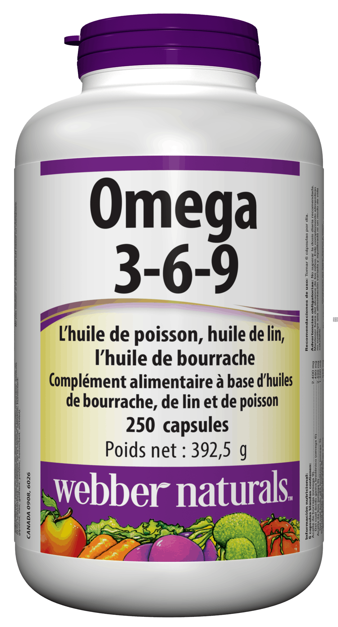 Oméga 3-6-9 2 400 mg