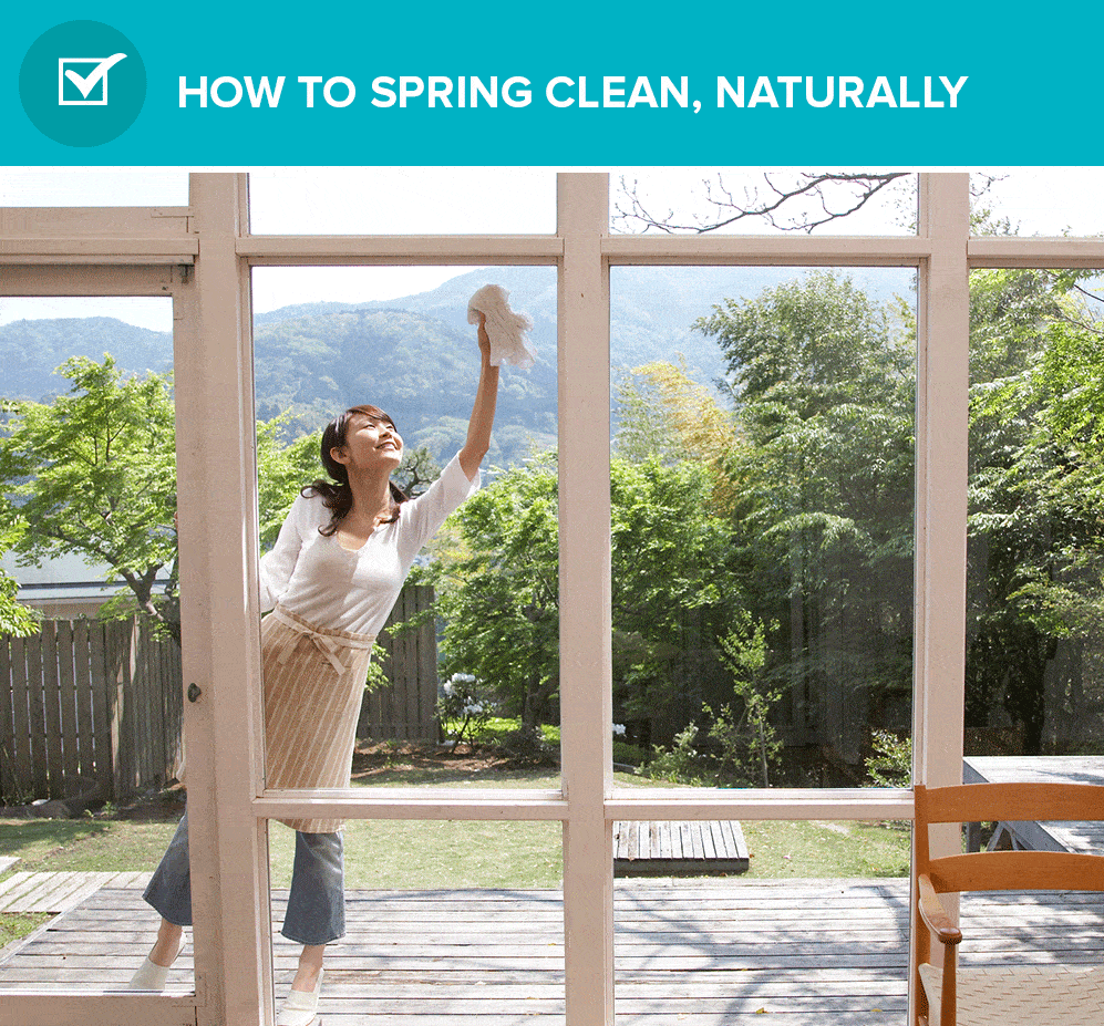 Comment faire son ménage de printemps, naturellement
