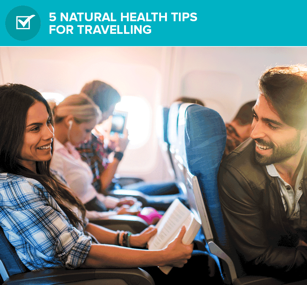 5 conseils santé naturels destinés aux voyageurs